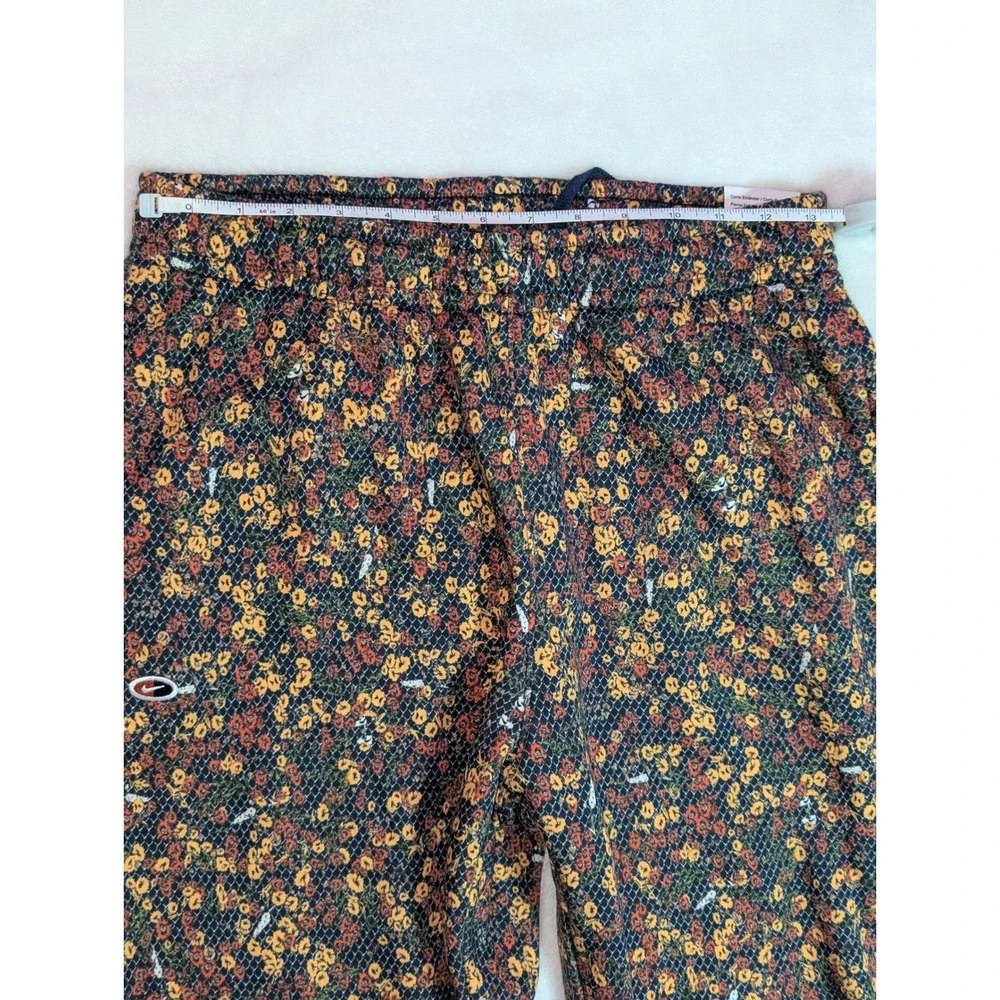Nike Mens Floral Snakeskin‎ Print Fleece Joggers Midnight Navy FQ6149-410 Medium